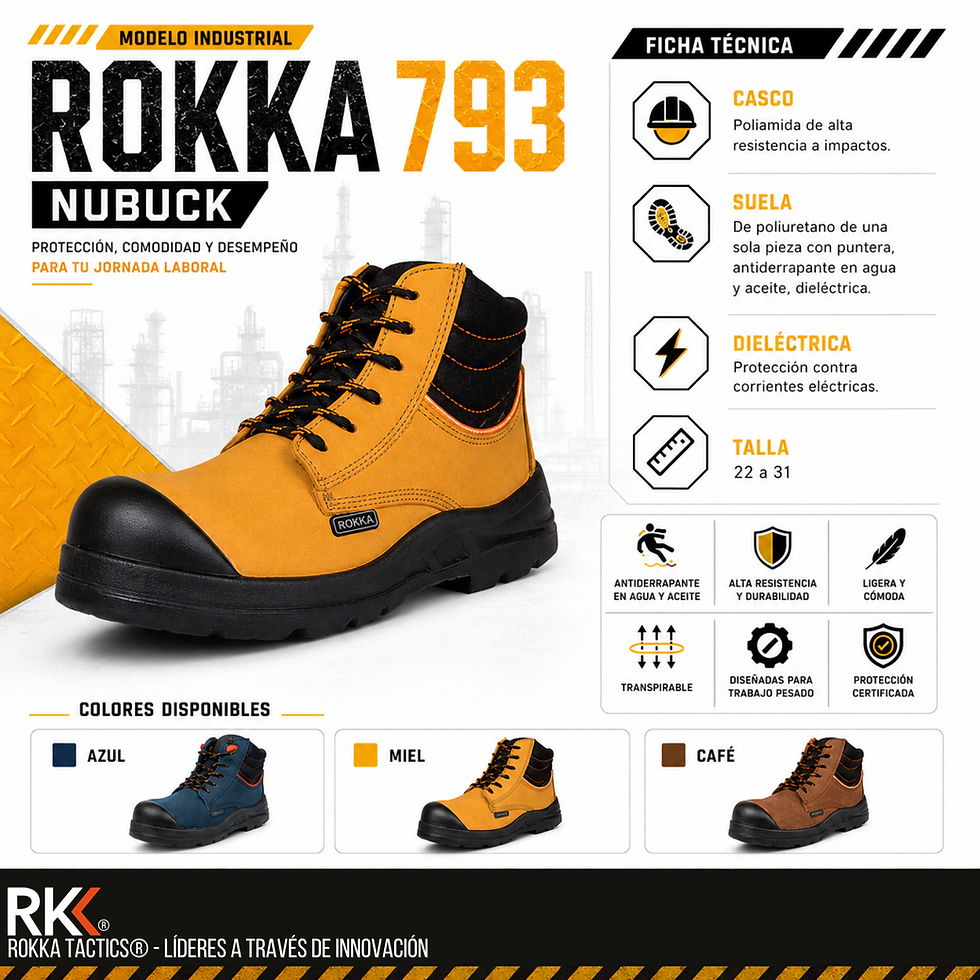 Miniatura: Modelo Industrial ROKKA 793 Nubuck