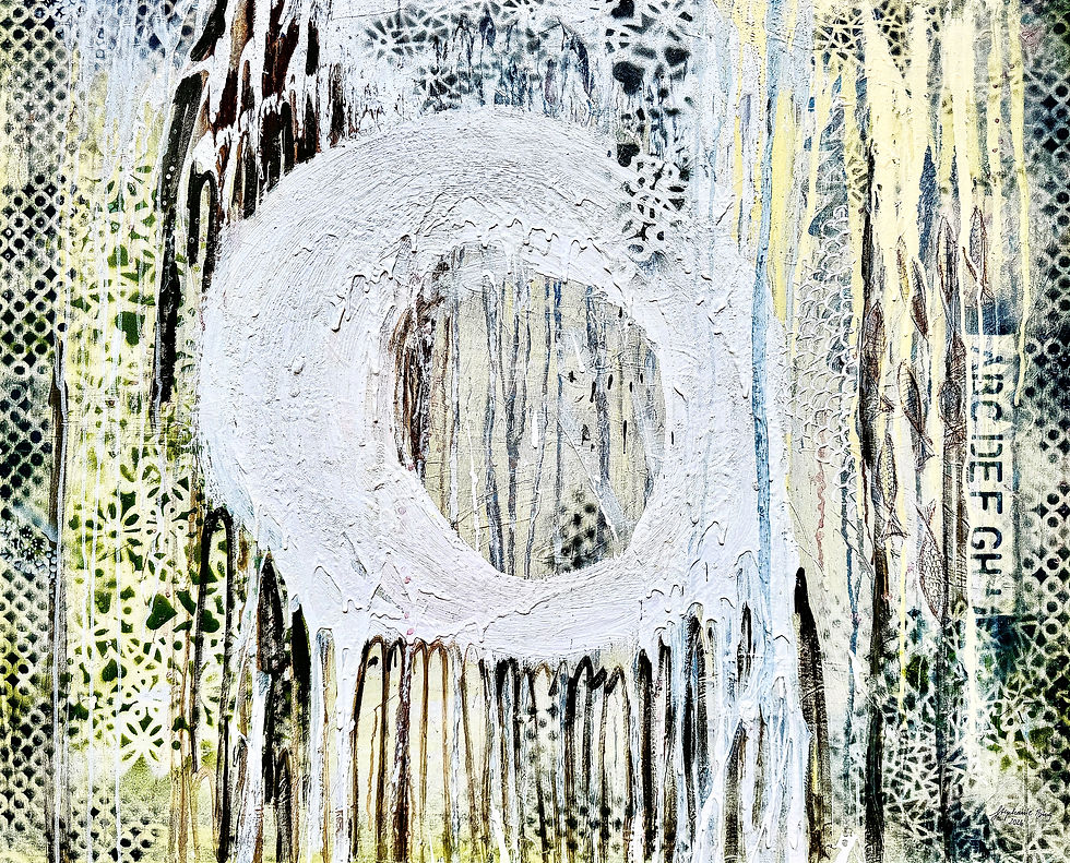 Miniaturbild: Code White 2026: Acryl Mixed Media on Canvas