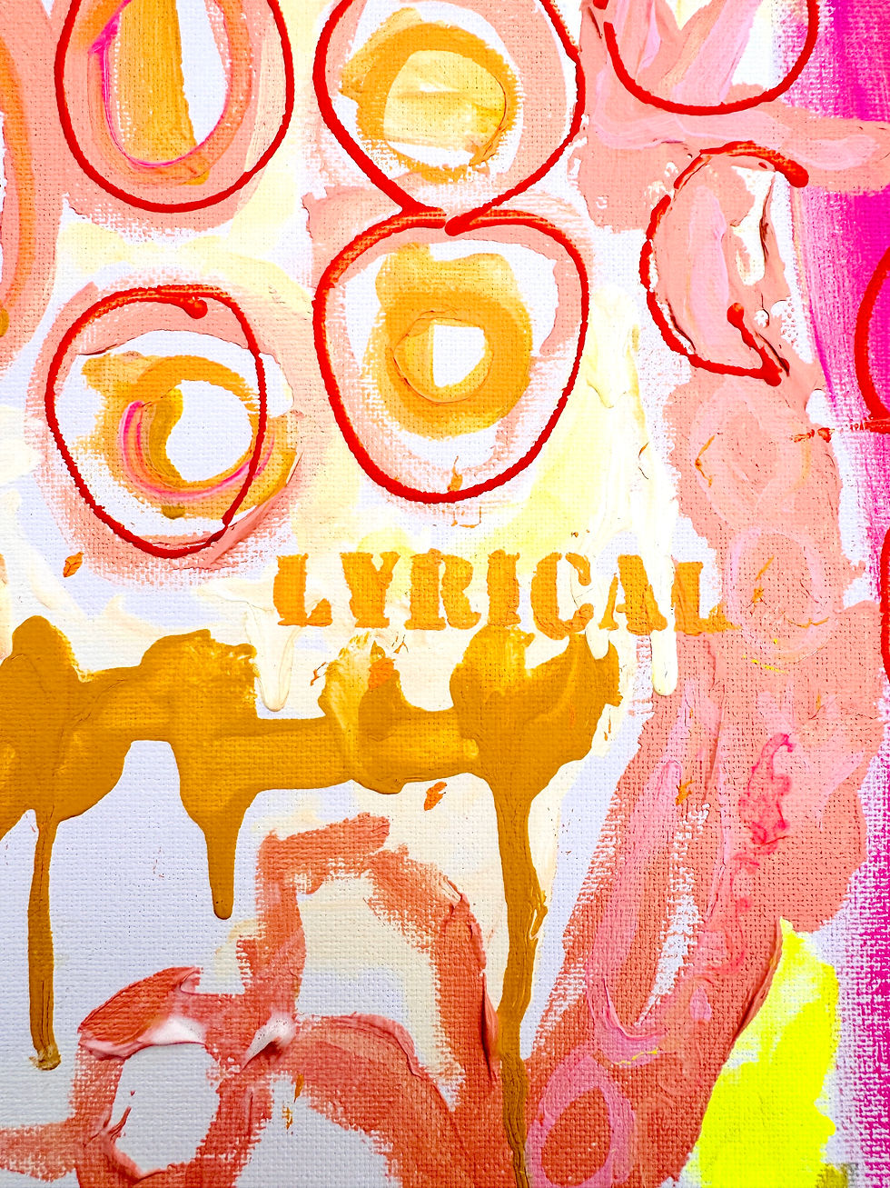 Miniaturbild: Lyrical Decorum 2026: Acryl Mixed Media on Canvas