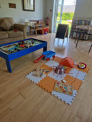 A room with kids' toys