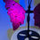Thumbnail: Honeycomb Ruby Butterfly Wings with Stand