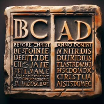 Tony-Antonakis ties the historical periods of BC And AD with Jesus