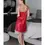 Thumbnail: Hope Horizon LLC | Red Layla Silky Slip Dress