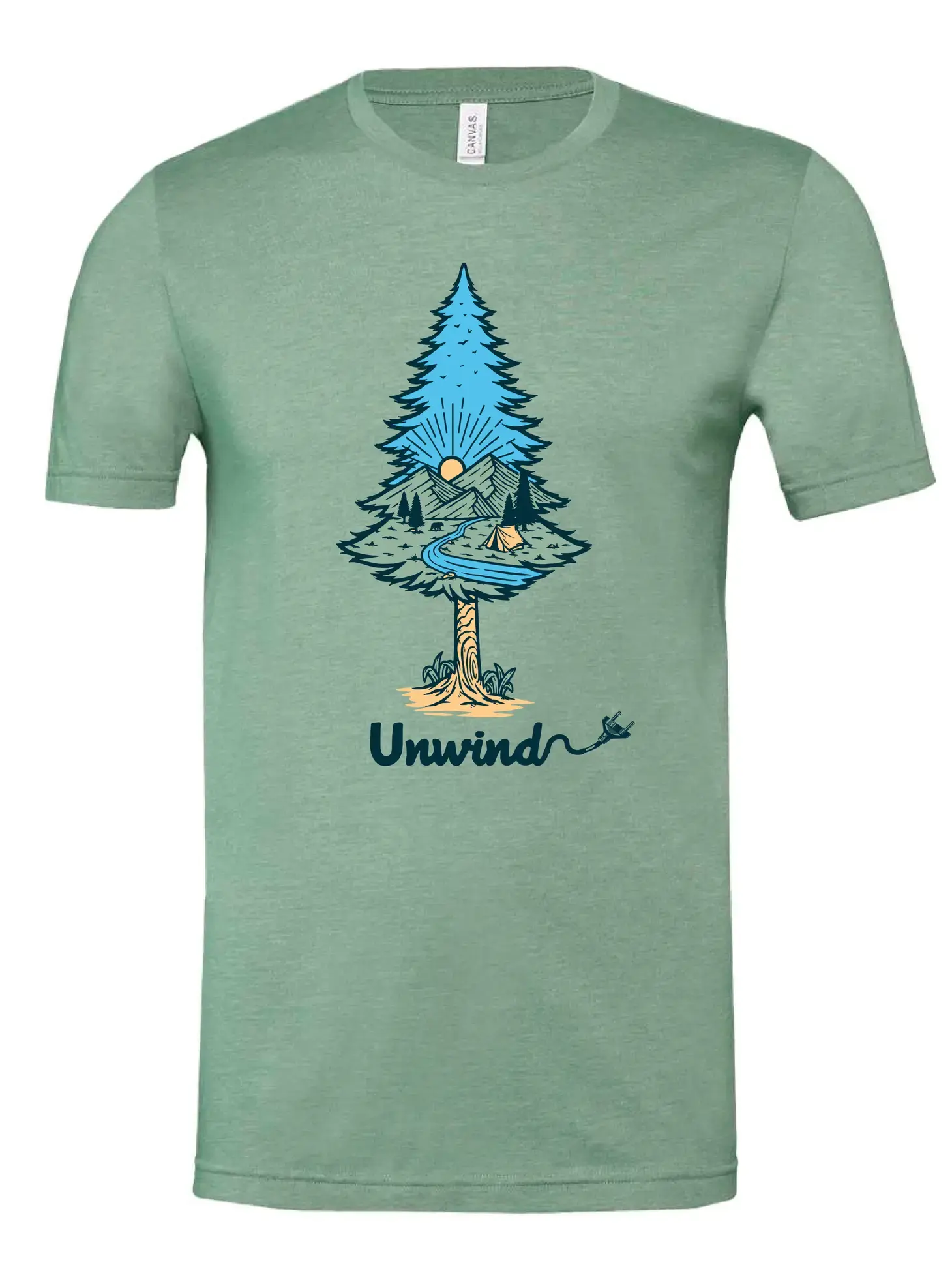 Ales to Trails | Unwind T Shirt