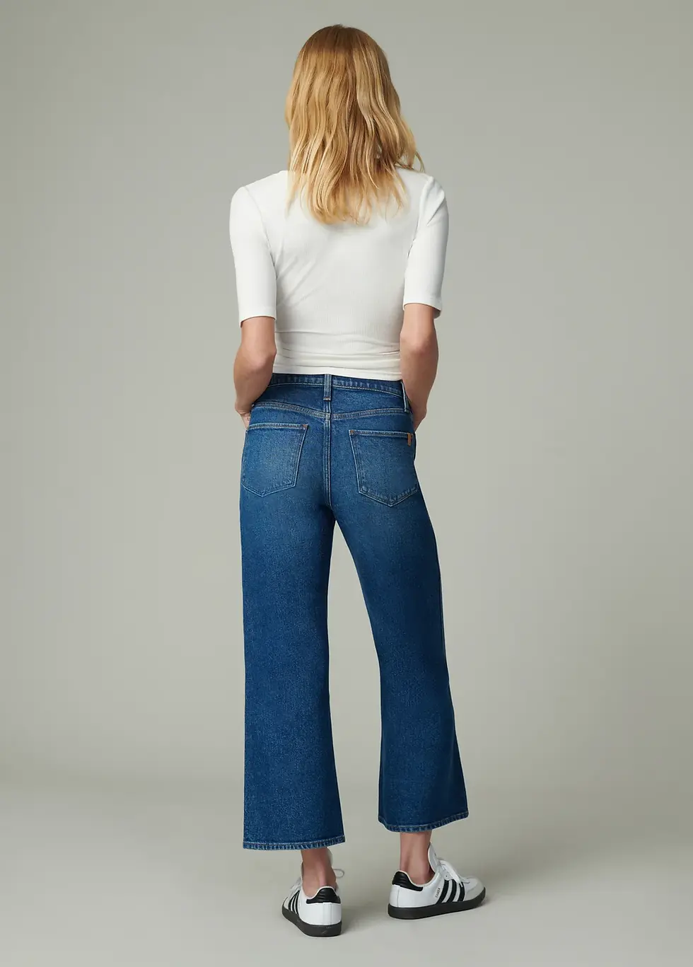 Thumbnail: Joe's Jeans The Blake High Rise Wide Leg Crop