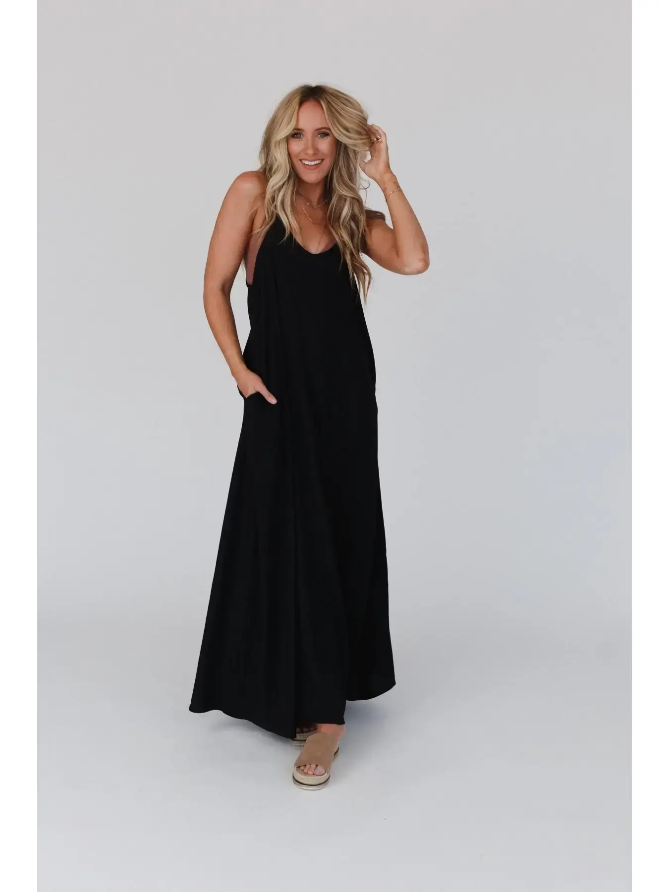 Three Bird Nest | Oasis Pocket Maxi Dress