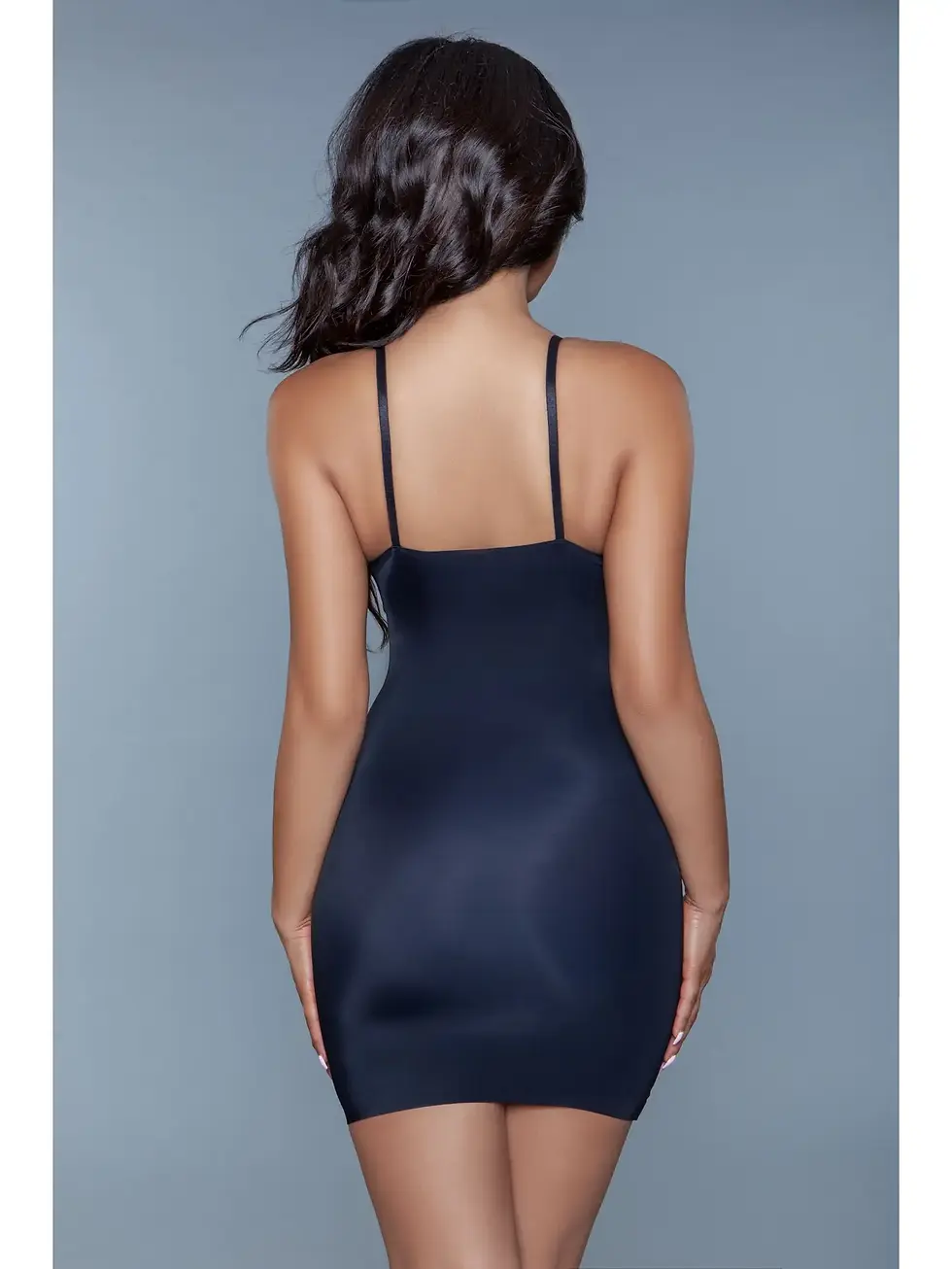 Thumbnail: BeWicked | Curved Craze Shapewear Dress Black