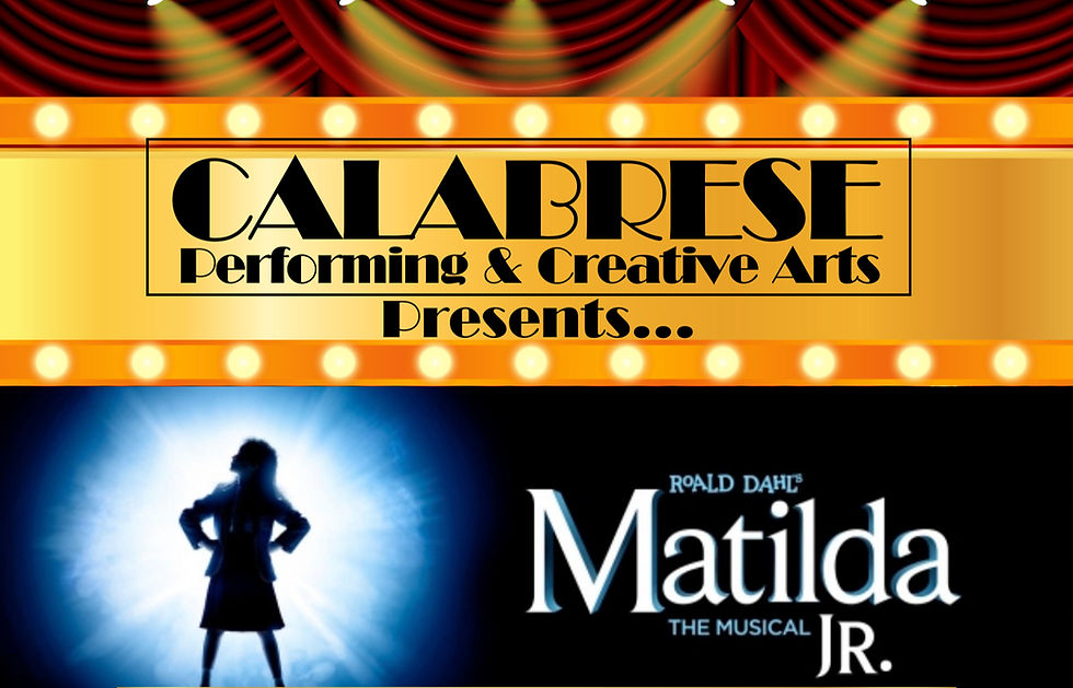 Roald Dahl's Matilda JR. The Musical: Saturday, 5/16 at 7 PM