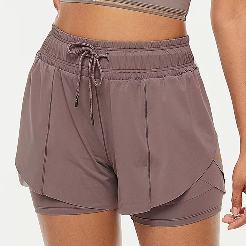 Miniatura: LANETHIX* Soft Mesh Layered Active Shorts