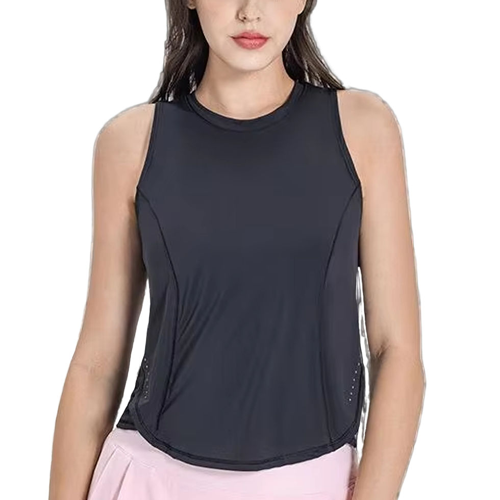 Miniaturbild: This shows LANETHIX Cross Back Layered Tank in black