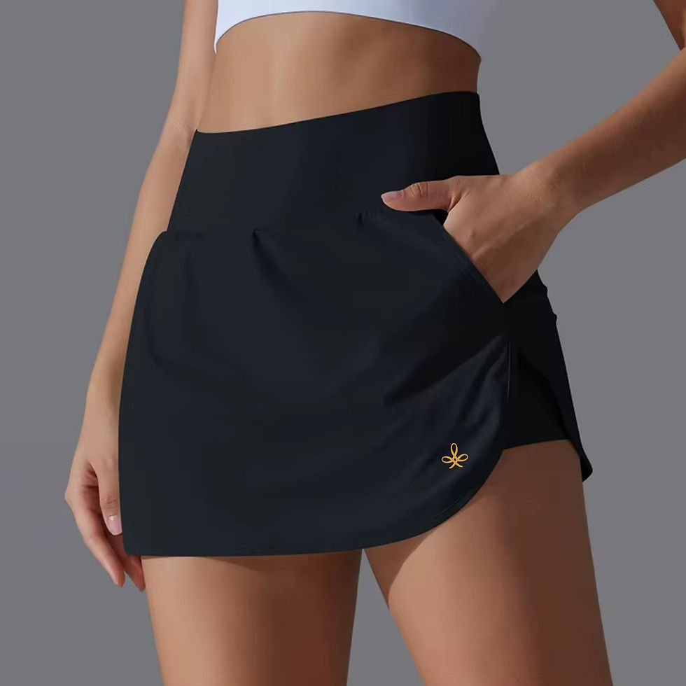 Thumbnail: LANETHIX* - Skirt Plain Front Pocket - UPF50+