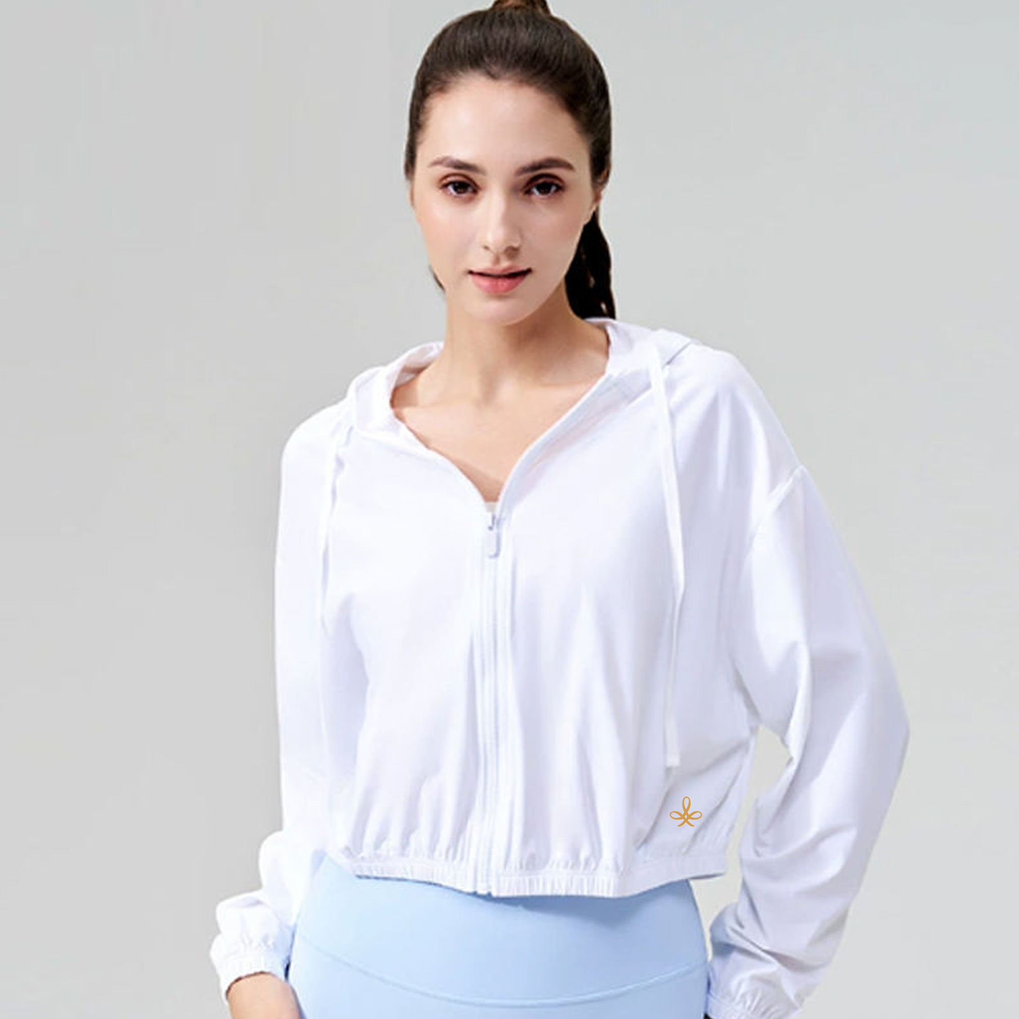 LANETHIX Lightweight Full Zip Hooded Jacket