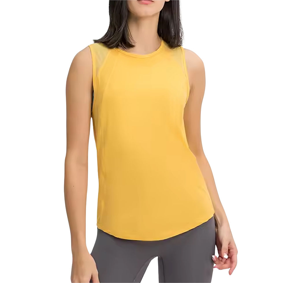 Thumbnail: LANETHIX Mesh Front Detail Sleeveless Top
