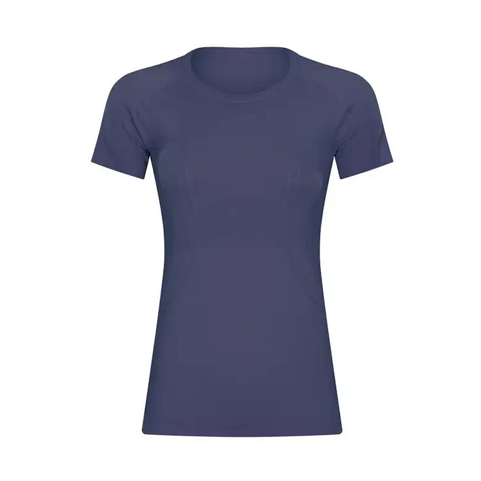 Miniaturbild: This picture shows the  LANETHIX Performance T-Shirt in the color blue on a white background.