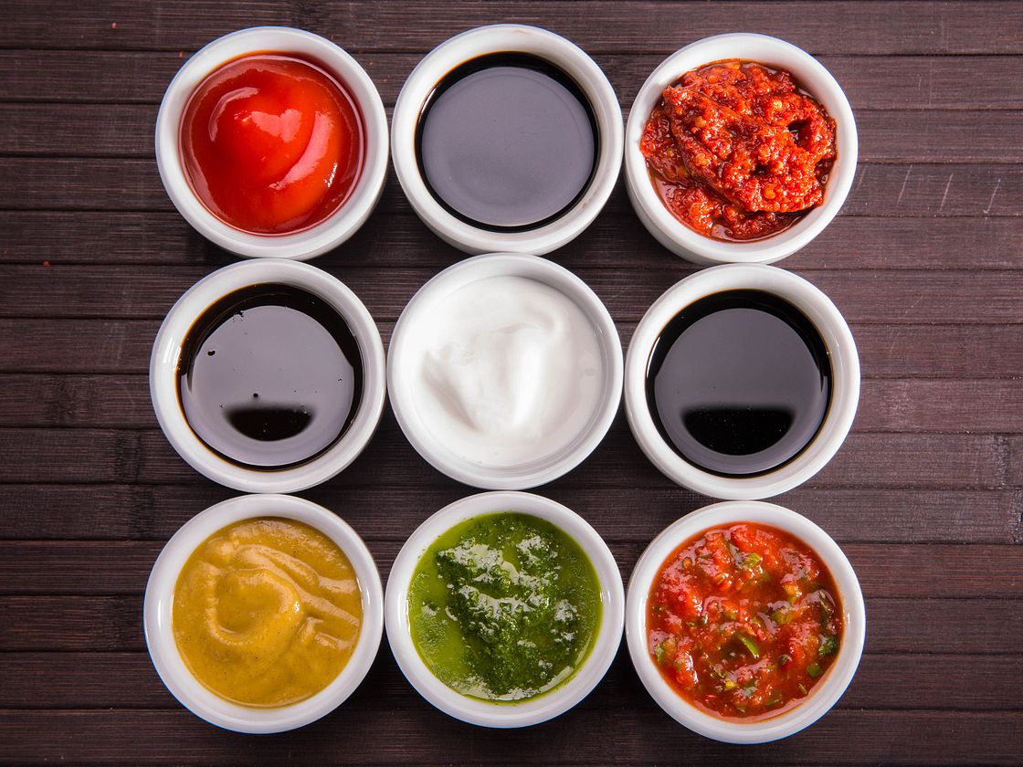 Arranged Food and Objects