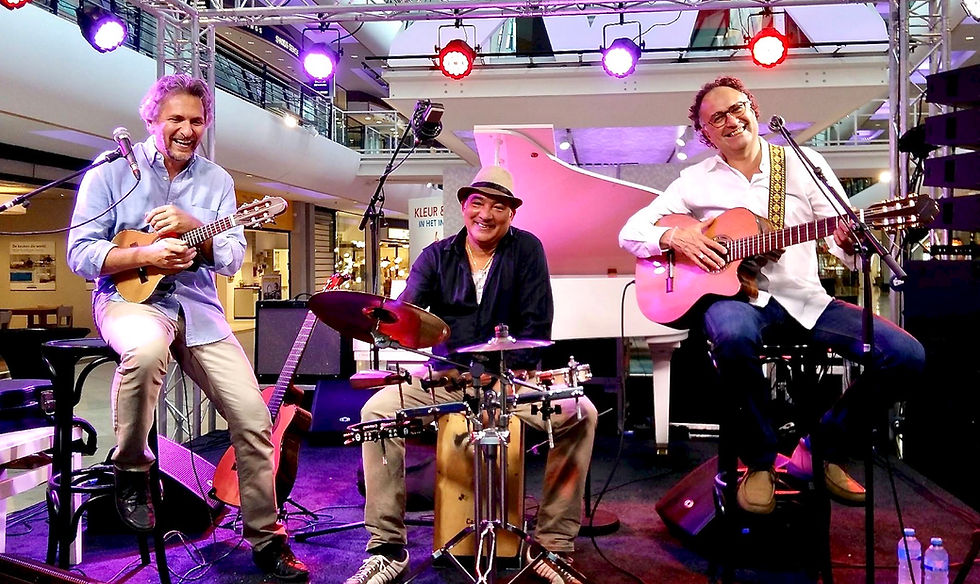 22 augustus Braziliaans zomerconcert: Nelson Latif met Trio Raiz