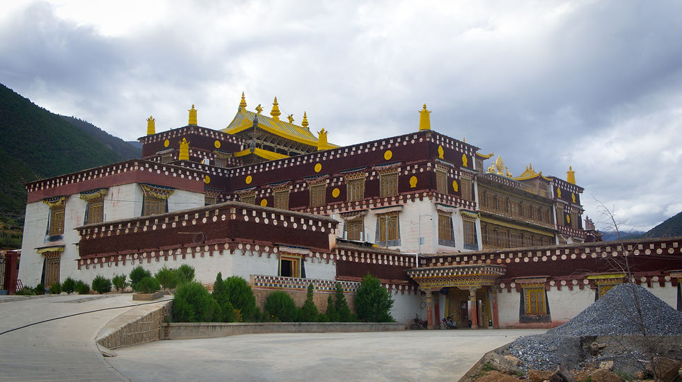 Tibetan Monestary at Xiangcheng, Kham, Western Sichuan