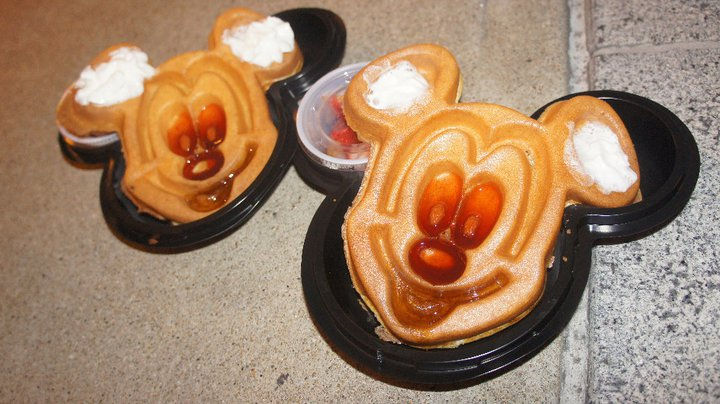 mickey waffeln _D