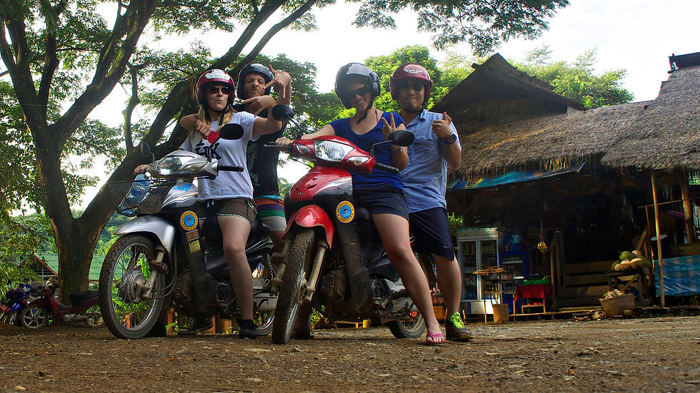 hit the road jack! mel, luke, julie, taka