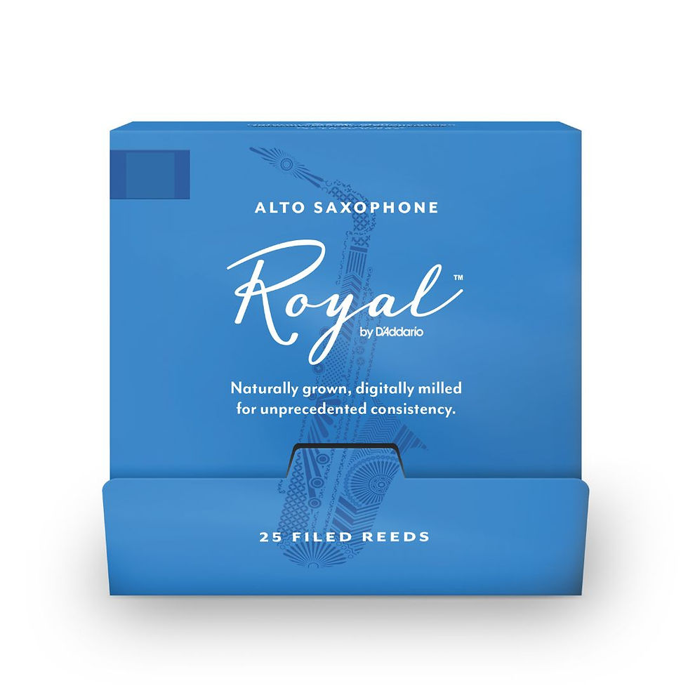 Rico Royal Alto Saxophone Reeds (25)