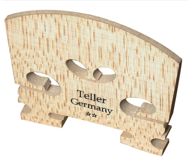Violin Bridge - Teller Model. Uncut.