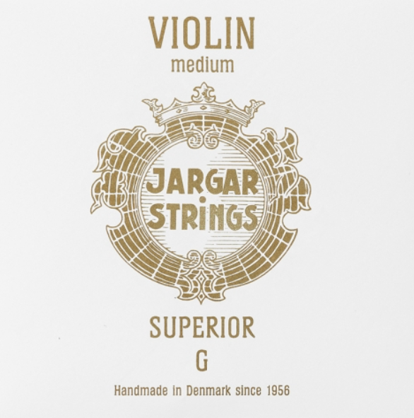 Jargar Violin G String. Superior Series Medium - 4/4 Size