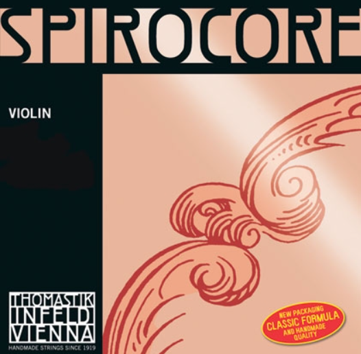 Spirocore Violin String D. Chrome Wound