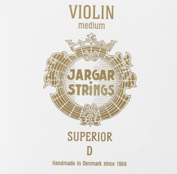 Jargar Violin D String. Superior Series Medium - 4/4 Size