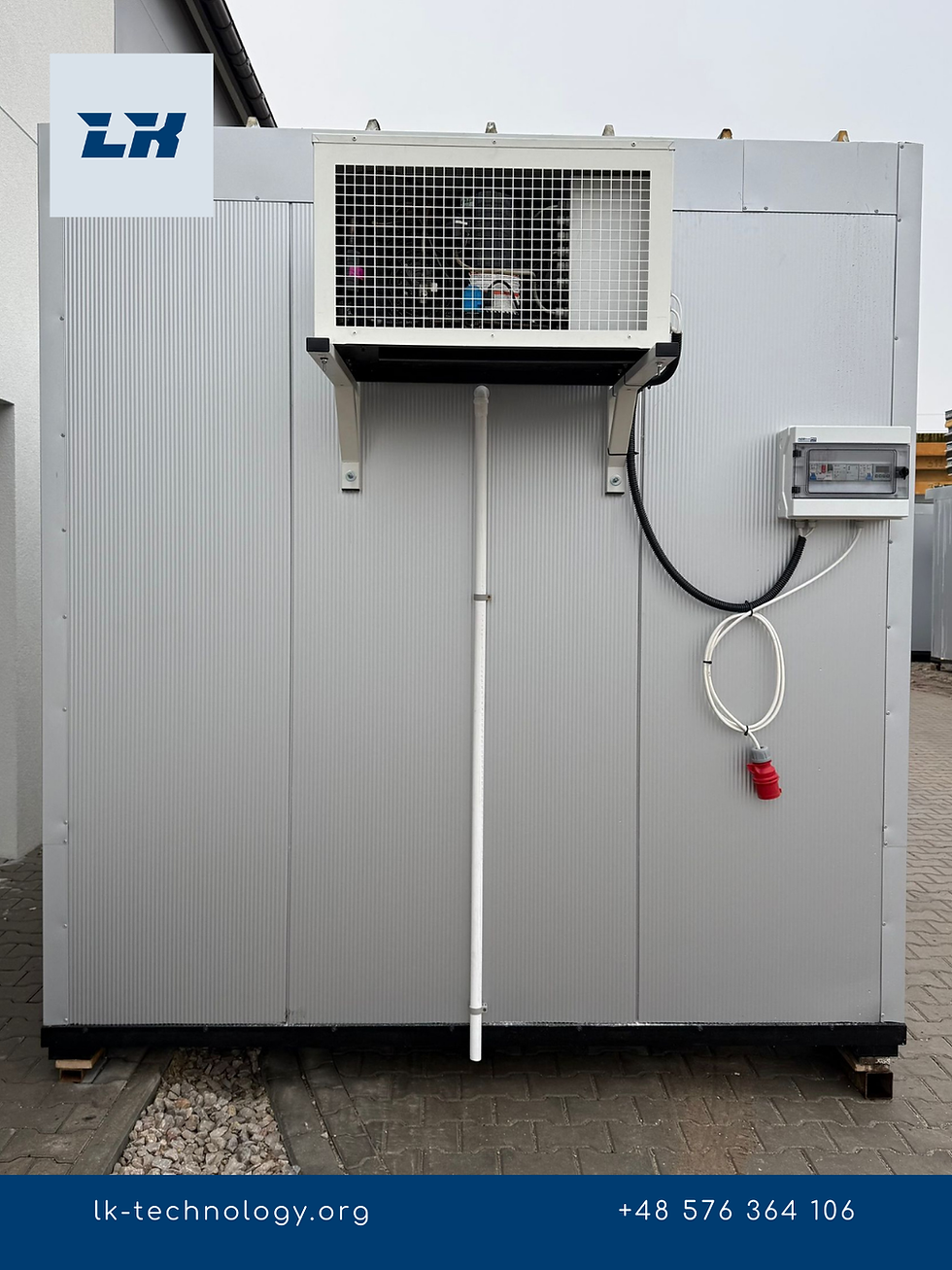 Thumbnail: Cold room, cold store, refrigerated container 3.6 x 2.4 x 2.5 m