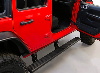 Coté droit Jeep Wrangler JL porte ouverte