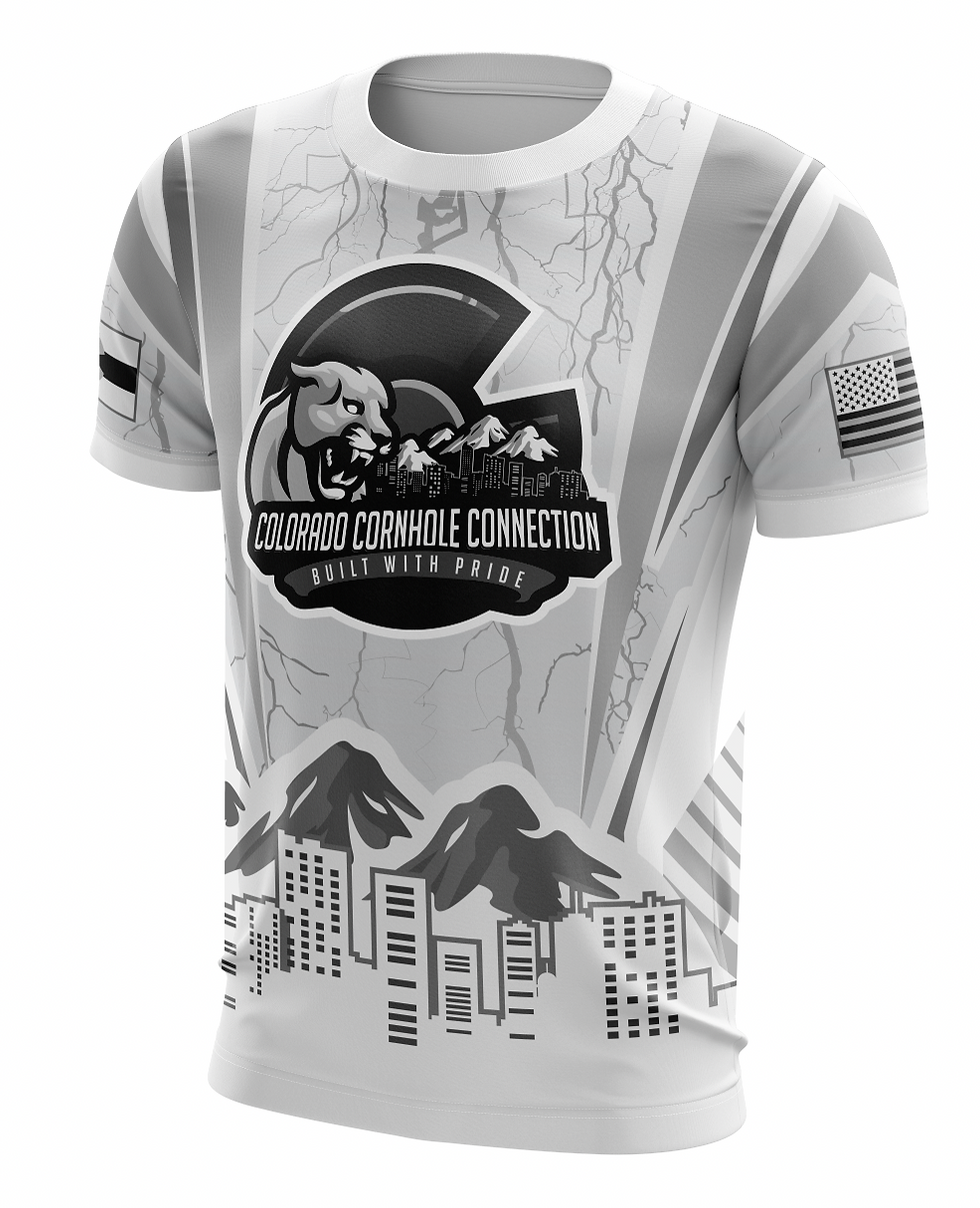 Whiteout Colorado Cornhole Connection Jersey