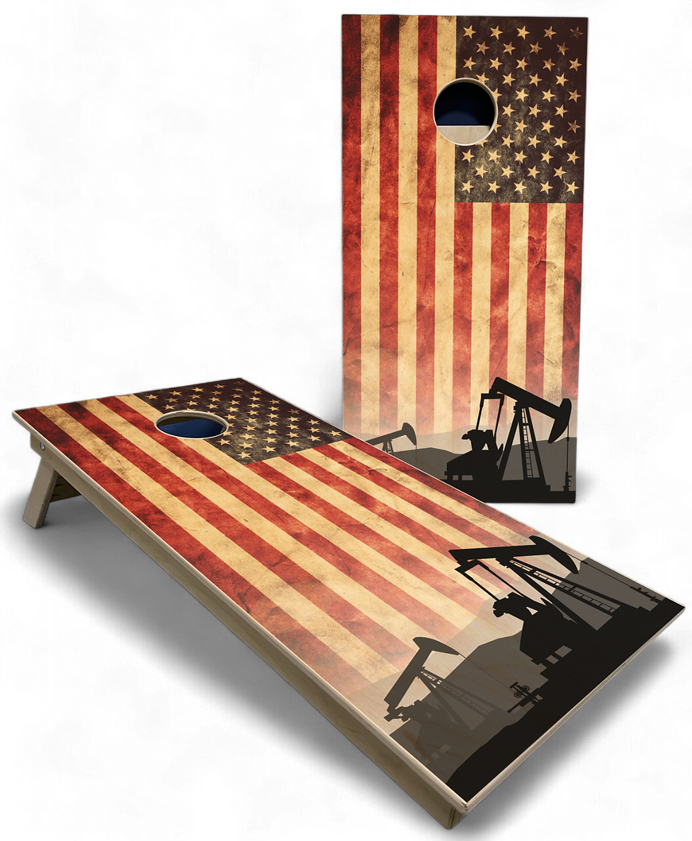 American Oilfield Cornhole Boards