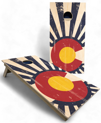 Colorado Sunbeam Cornhole Boards | IHeartCornhole