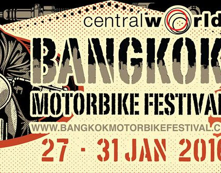 Le 8ème Bangkok motorbike festival 2016