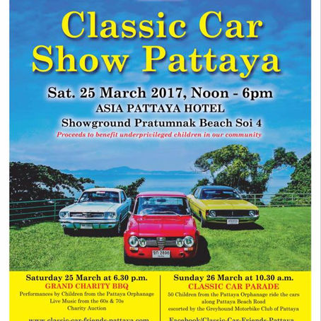 Classic Car Show Pattaya 2017