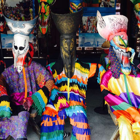Phi Ta Khon festival 2016, province de Loei.