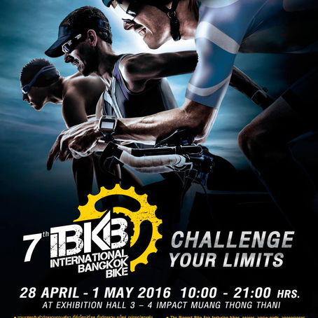 7th International Bangkok Bike du 28 au 1 mai 2016