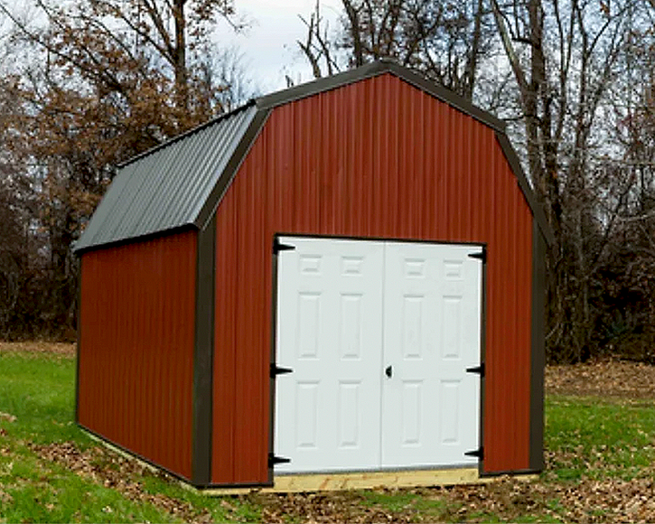 Dam Portable Buildings - Premier Portable Buildings Lofted Barn