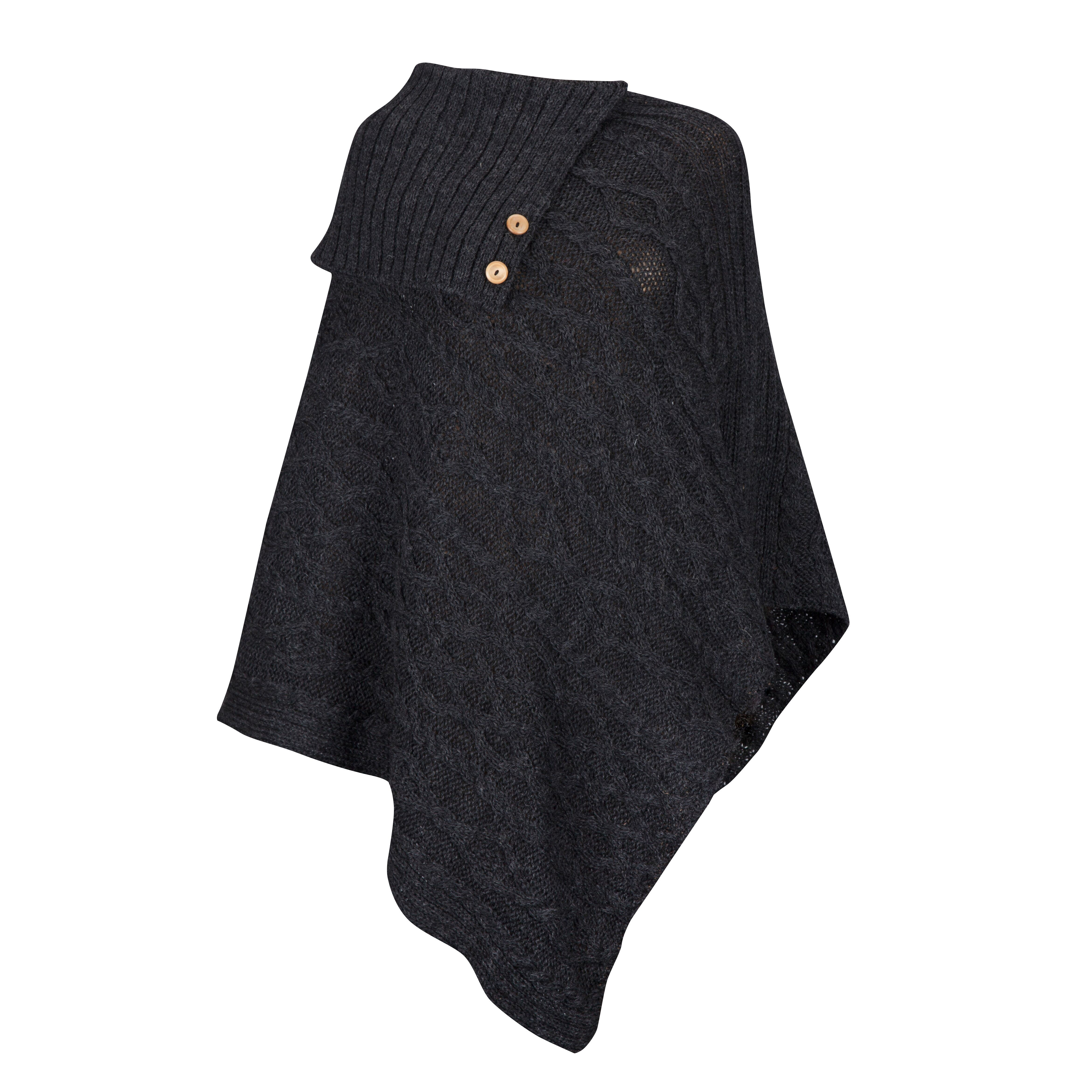 Wool Poncho, 100% British Wool