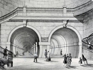 THIS MONTH IN ENGINEERING | August 1844 — The Thames Tunnel Opens to Pedestrians