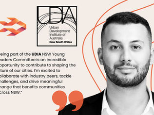 Alex Raad Joins the UDIA NSW 2025 Young Leaders Committee