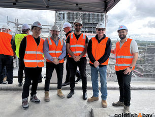 Last Friday, we joined the broader project team on the rooftop of THE KENSINGTON to mark the structure’s official topping out.