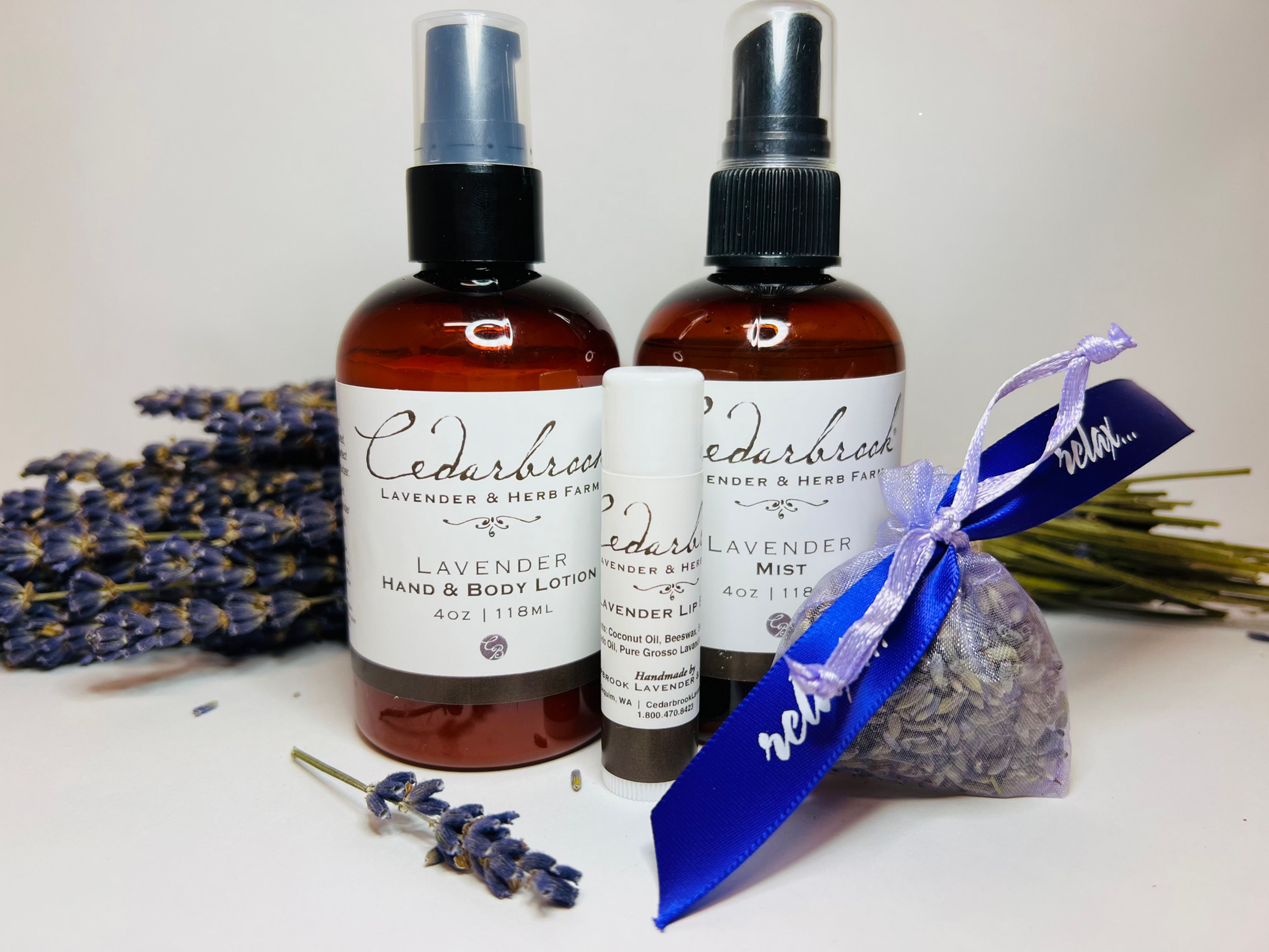 Cedarbrook Lavender Essentials Gift Set