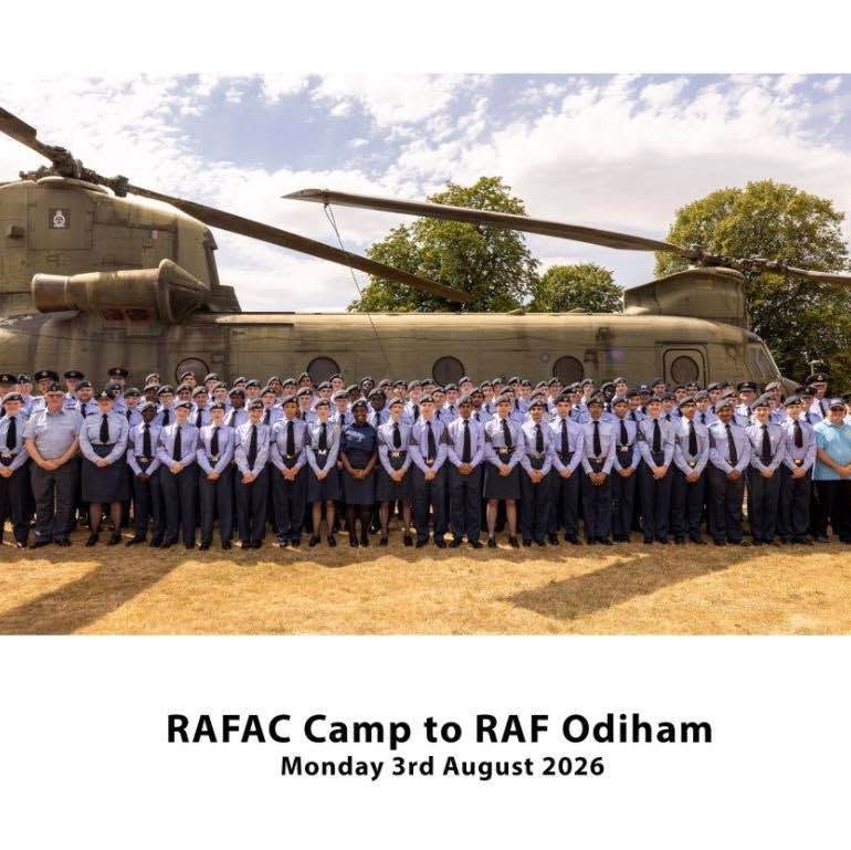 1051 Cadets Take to the Skies at RAF Odiham Summer Camp