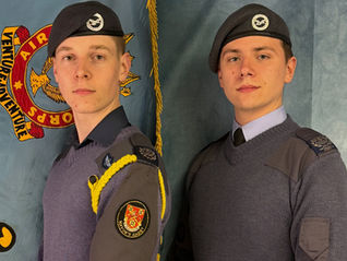 Two Cadets Reach the Summit of RAF Air Cadet Achievement