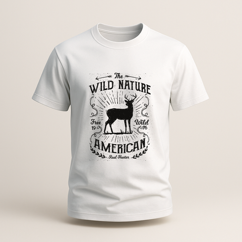 T-shirt Branca Natura 165gr