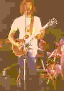 Playing in The I-tal Reggae Band (1980).