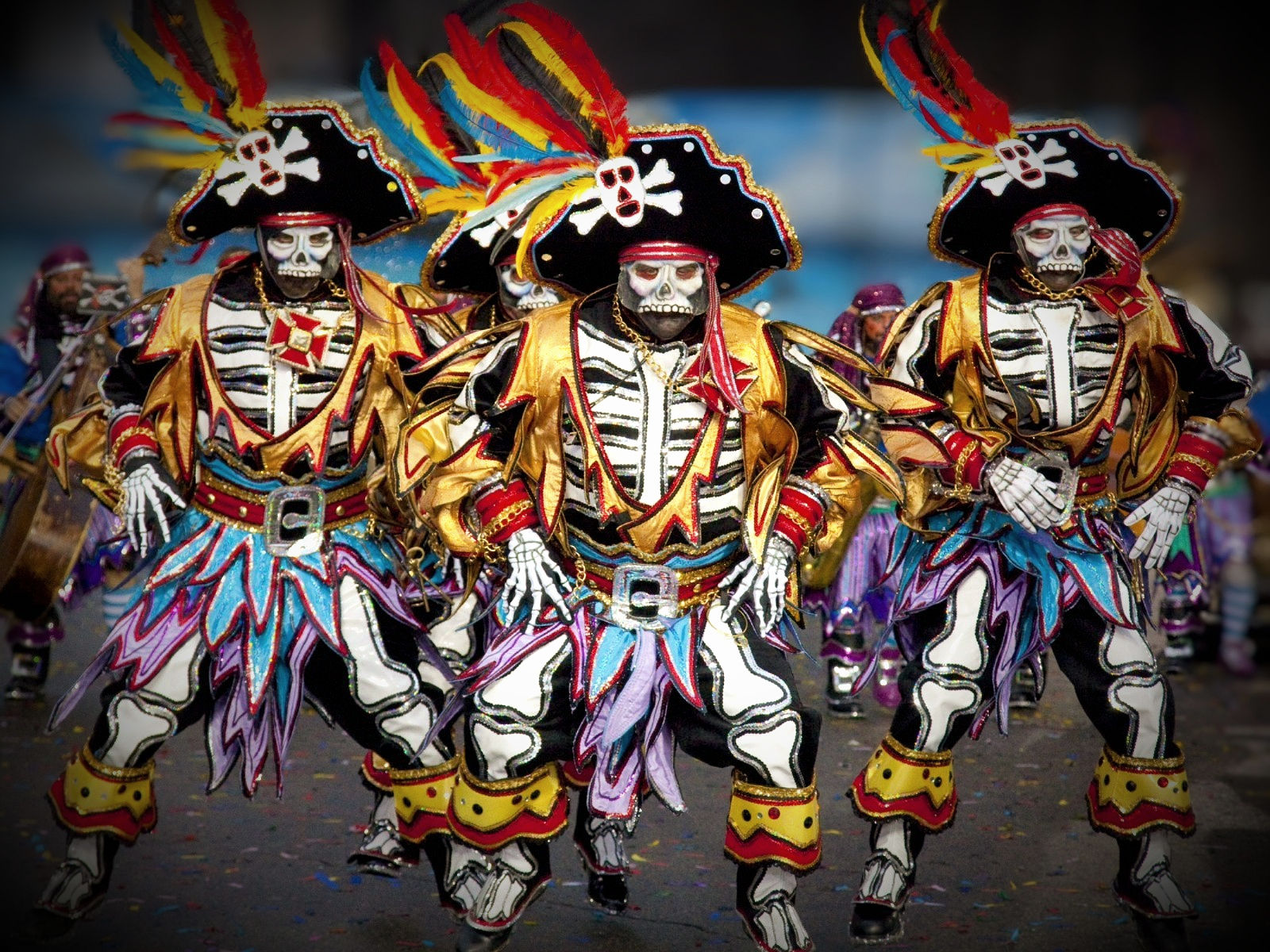 Authentic Mummer's Parade Pirate Collectible