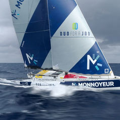 Benjamin Ferré contraint de rallier le port le plus proche