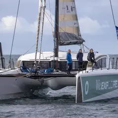 Camille Bertel à bord du bateau de la DC : une étape riche en enseignements 